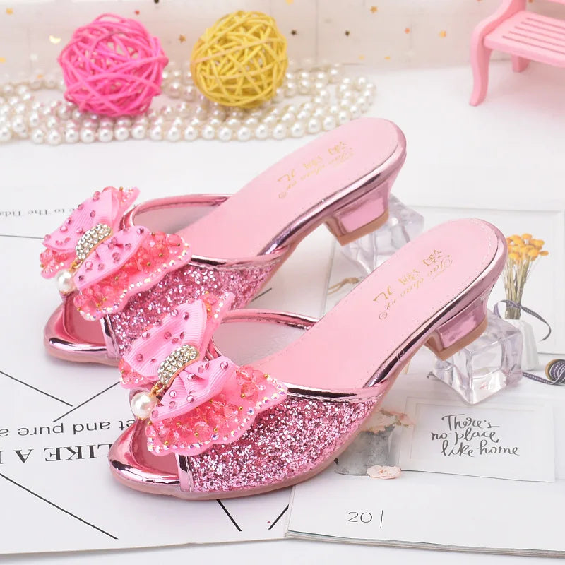 Chaussures Déguisement Princesse Fille rose