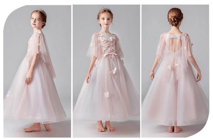 Robe de Princesse pour Mariage Enfant