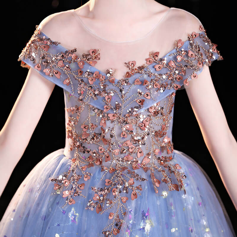 Costume Princesse Bleu