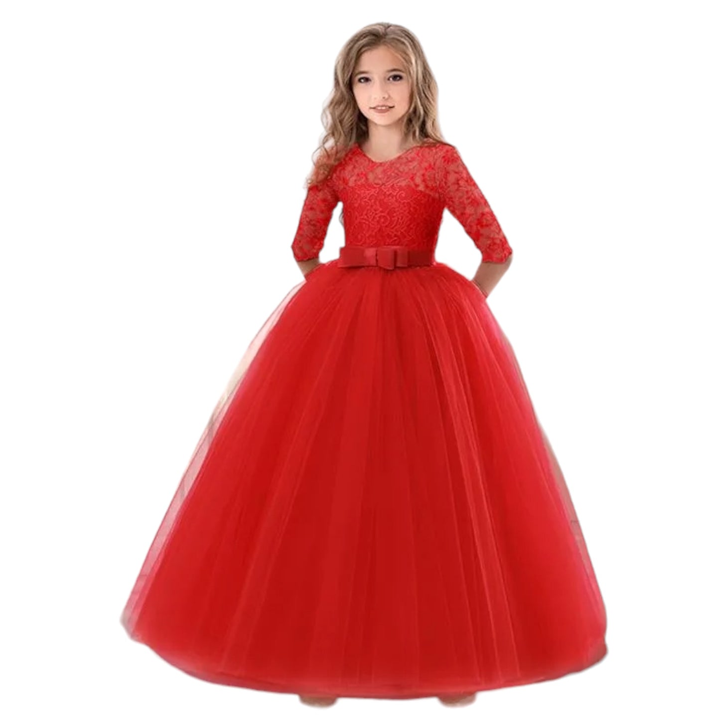 Robe Princesse Rouge Fille