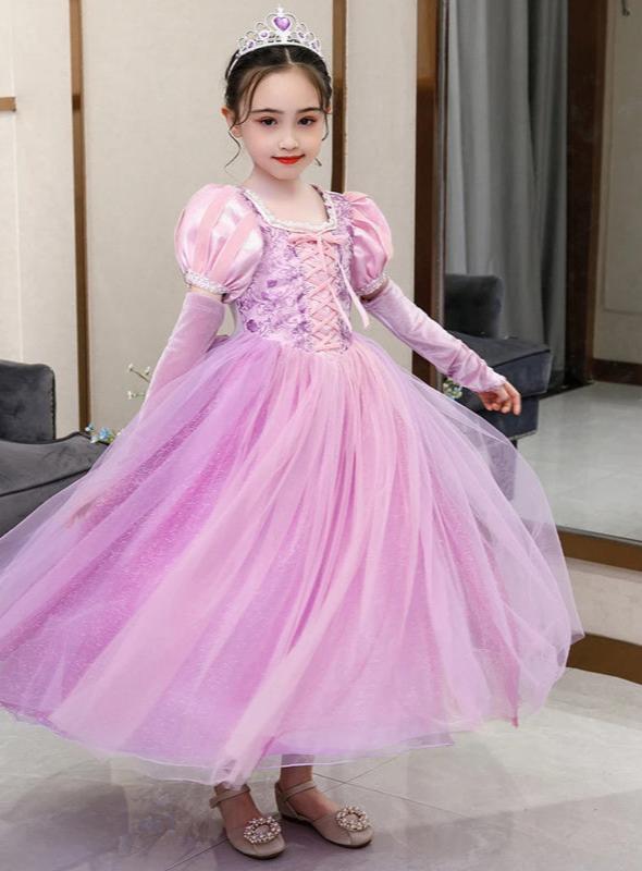 Robe de Princesse avec Couronne