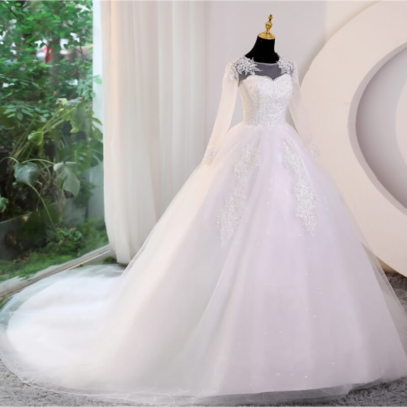 Robe de Mariée Princesse Anglaise