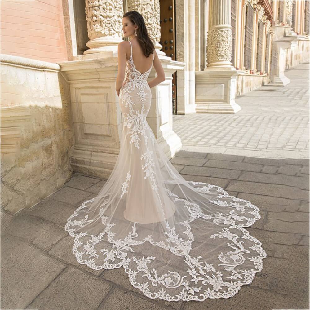 Robe de Mariée Princesse Bretelle
