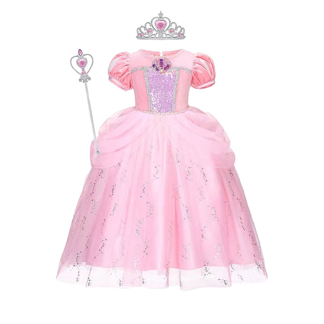 Deguisement princesse avec couronne
