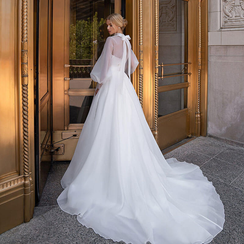 Robe de Mariée Princesse en Soie