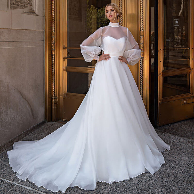 Robe de Mariée Princesse en Soie