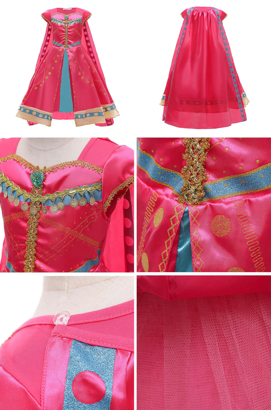 Costume Princesse Médiévale Fille