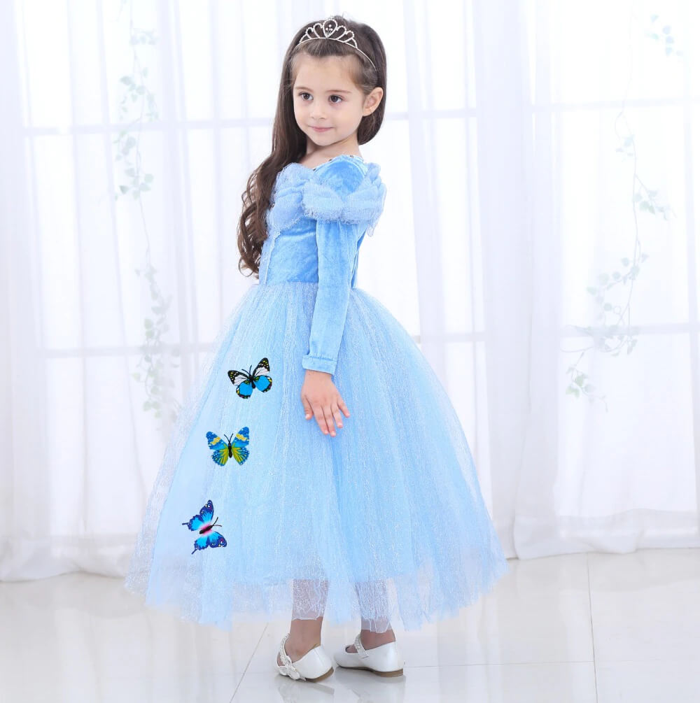 Costume papillon petite fille