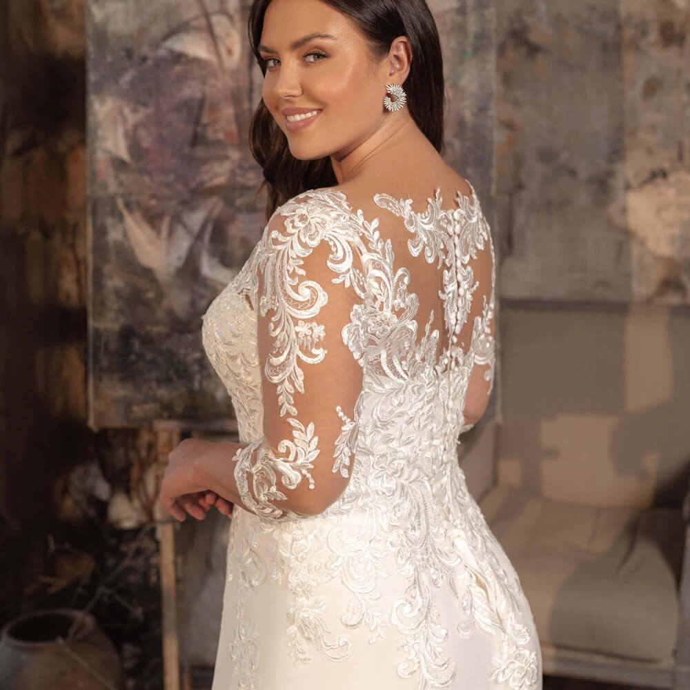 Robe de Mariée Princesse Grande Taille