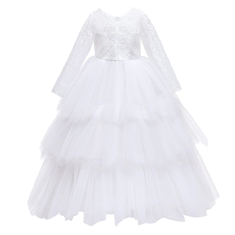 Robe Longue de Princesse Petite Fille