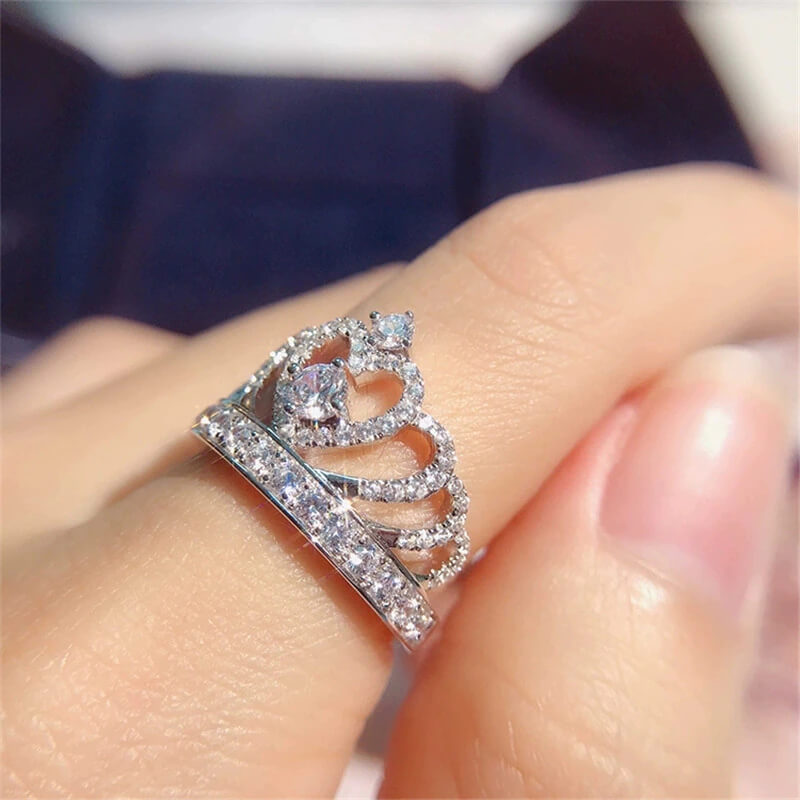 Bague couronne