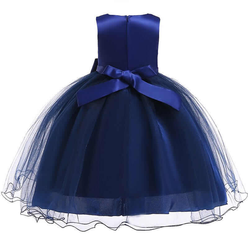 Robe Bleu Roi Fille