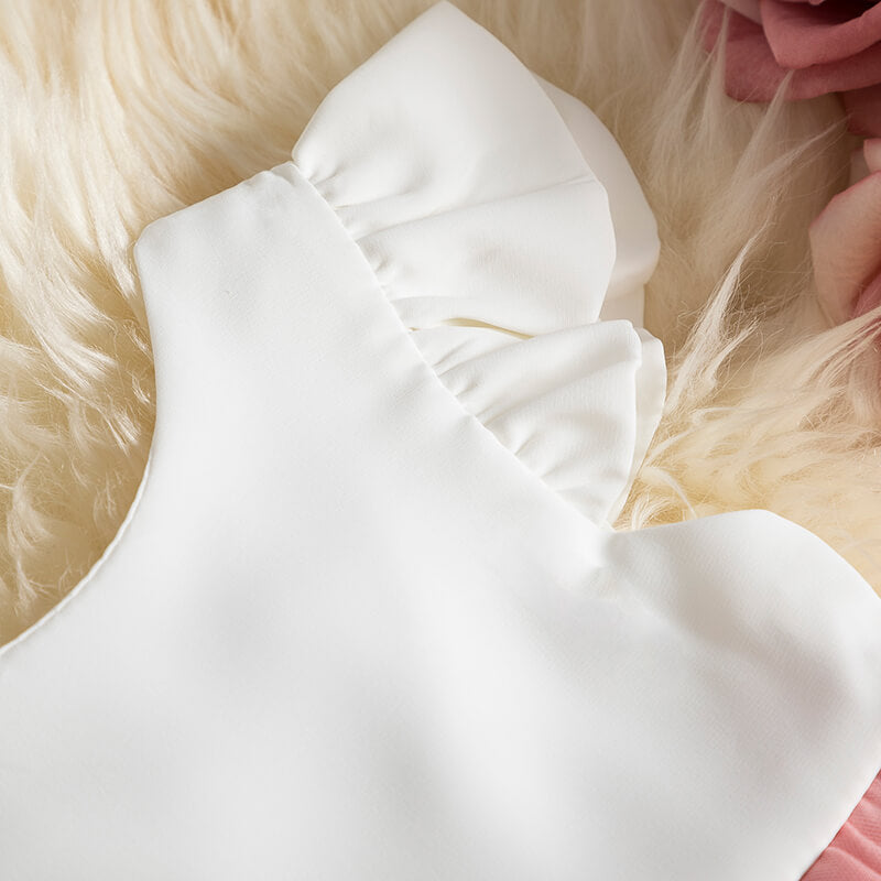Robe Princesse Demoiselle D’honneur Petite Fille