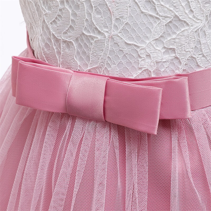 Robe Baptême Dentelle Bébé Fille