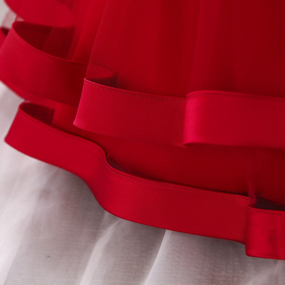 Robe Bébé Rouge Mariage