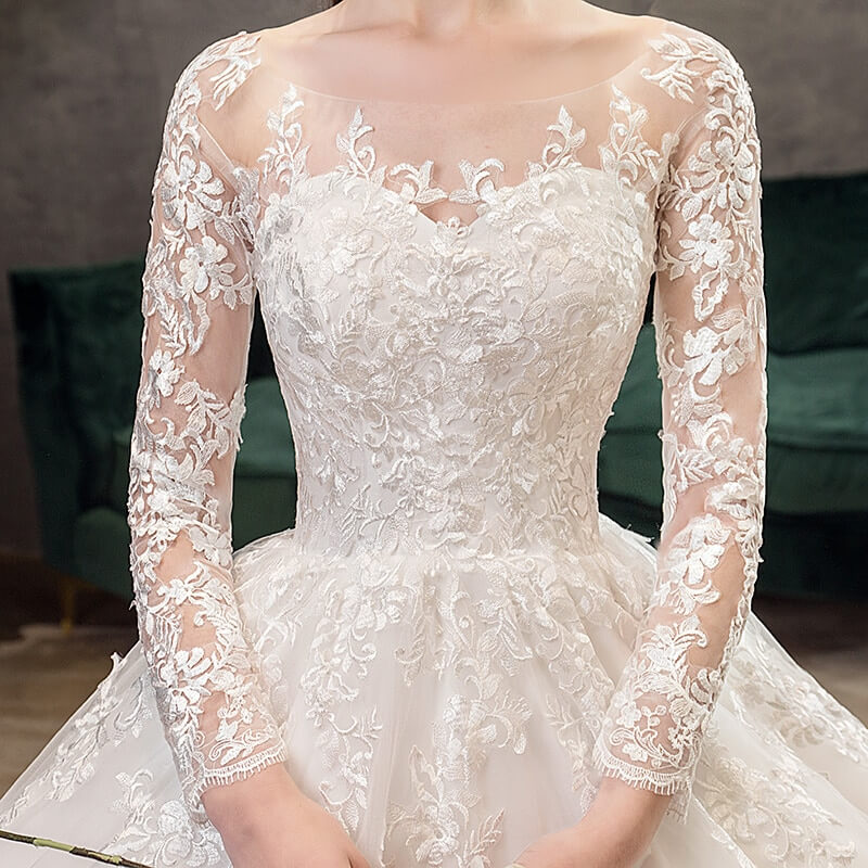 Robe de Mariée Princesse Longue