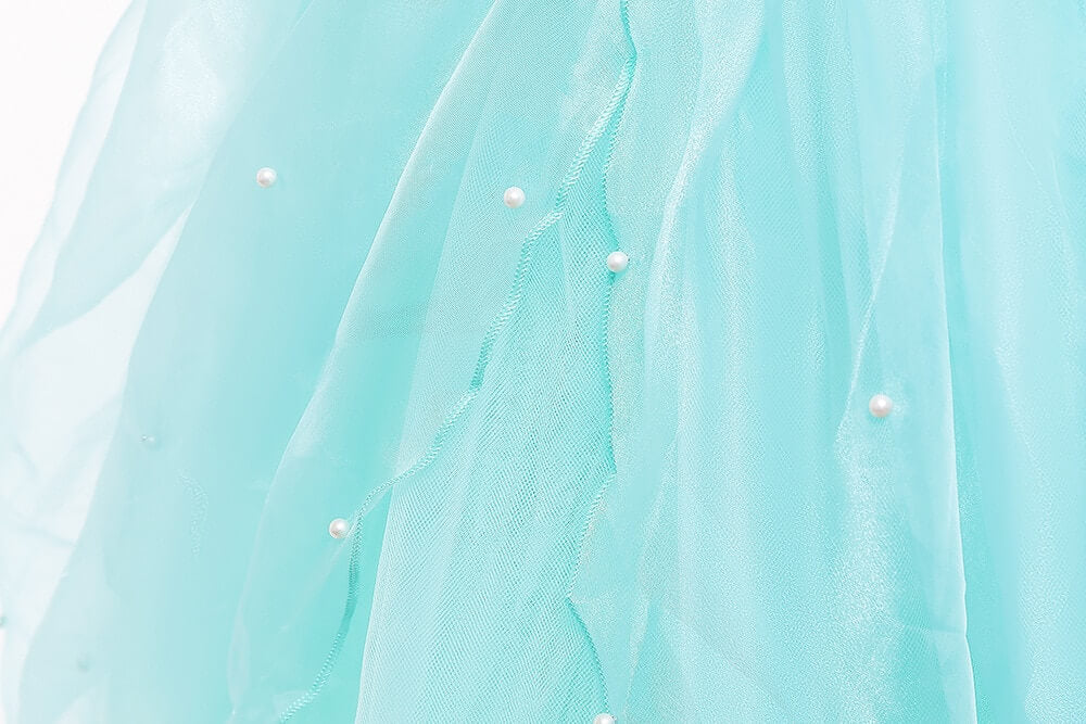 Robe de Princesse Bleu Turquoise