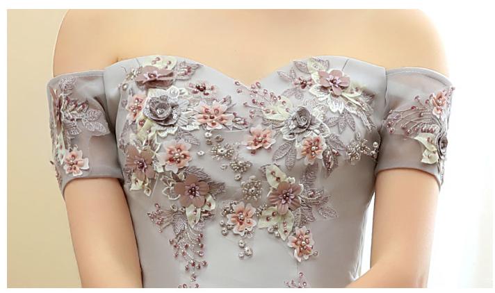Robe Princesse Col Bateau