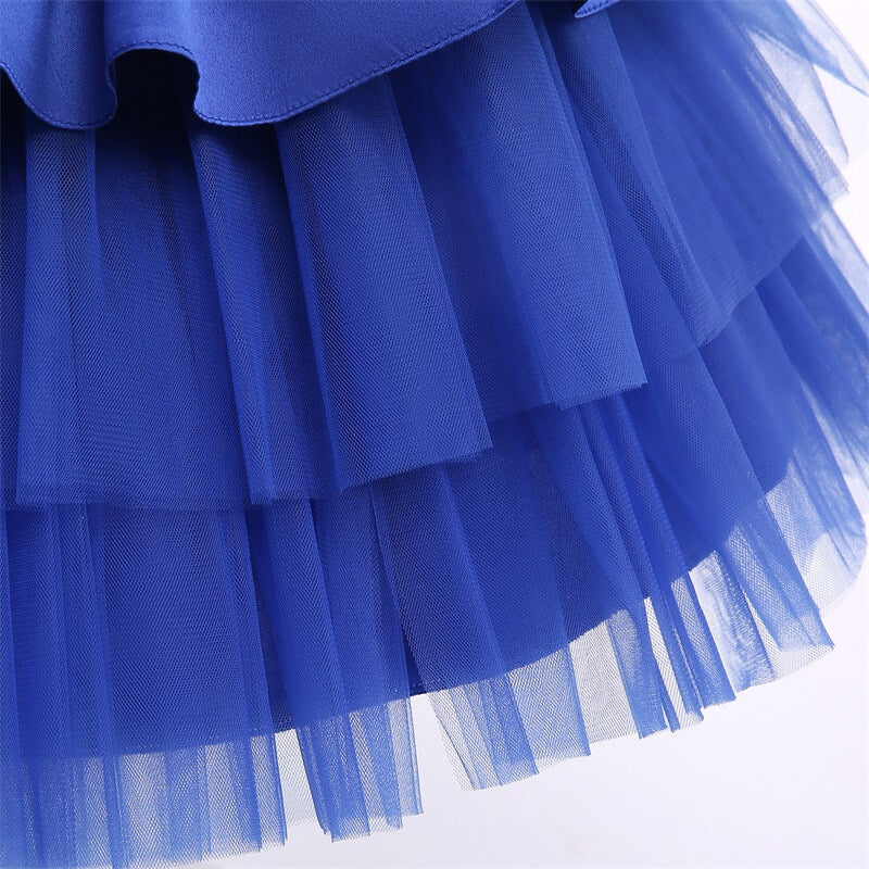 Robe Mariage Bébé Bleu Marine