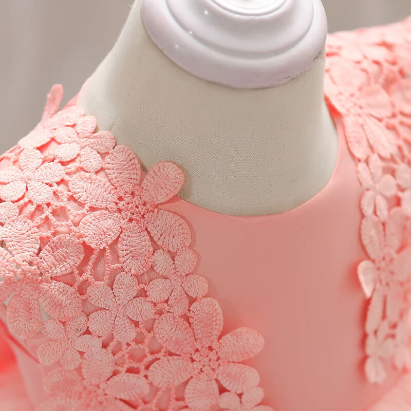 Robe Bébé Fille Rose Poudré