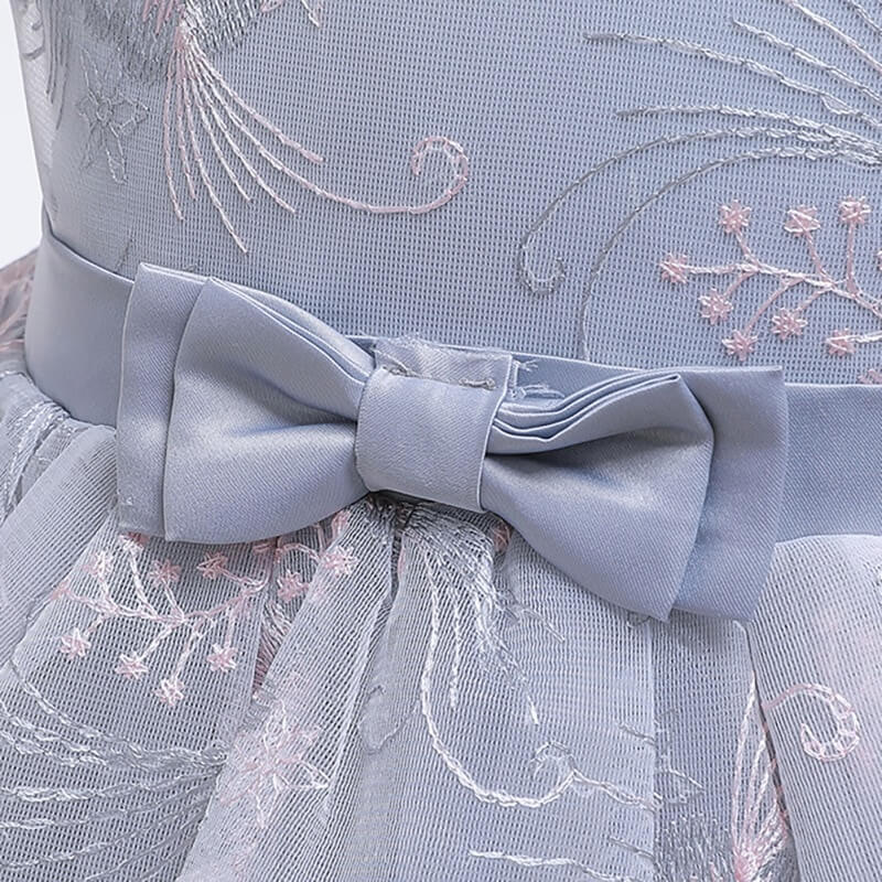 Robe Princesse Grise