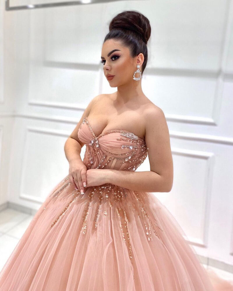 Robe de Bal Princesse Grande Taille