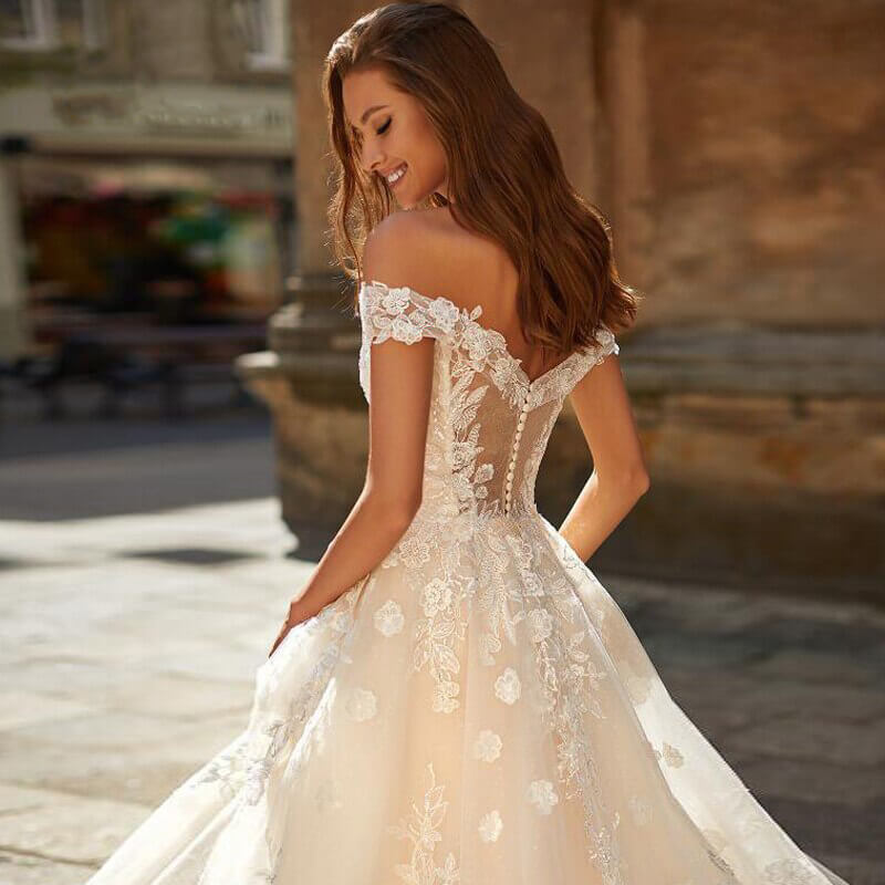 Robe de Mariée Princesse Ivoire