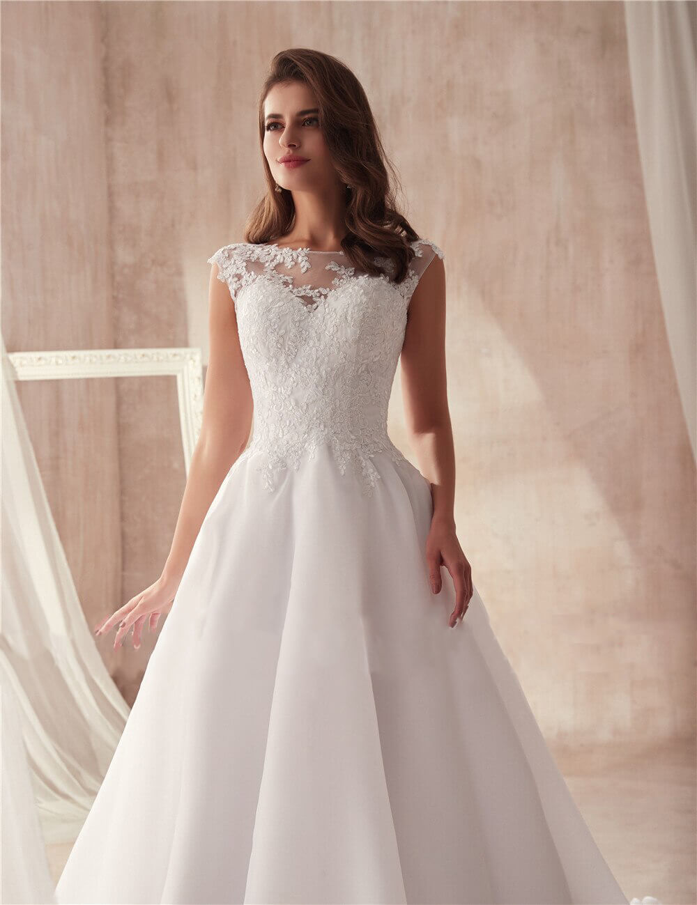 Robe de Mariée Princesse Dos Nu