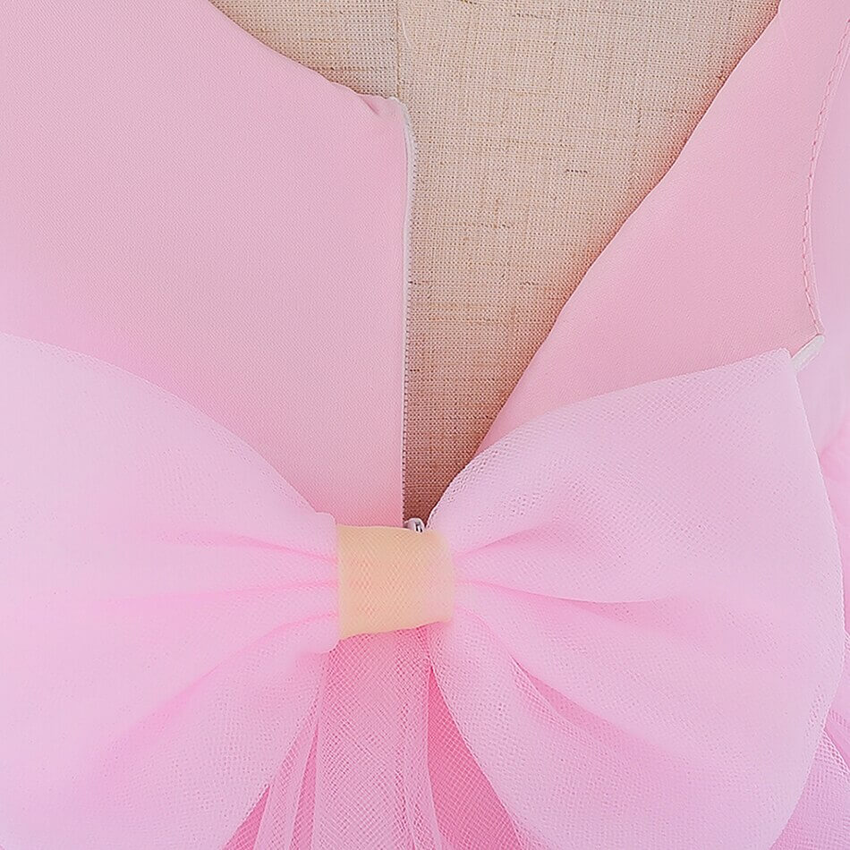 Déguisement Princesse Rose Petite Fille