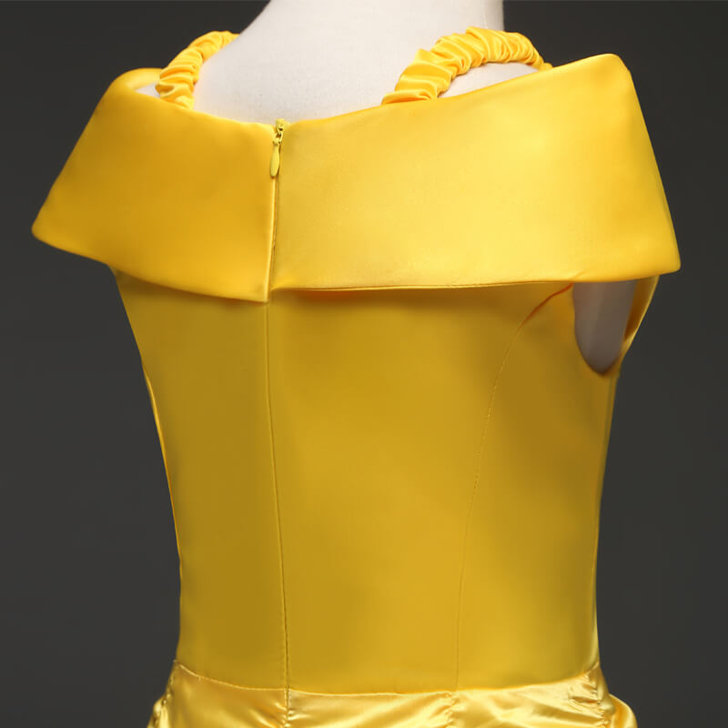 Robe Fille Jaune
