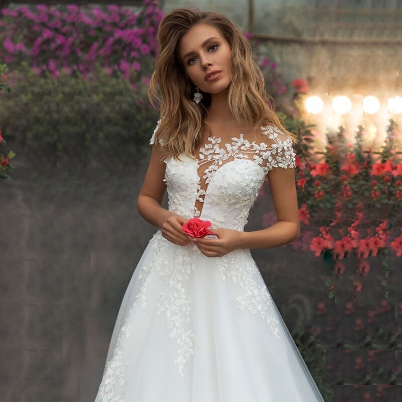 Robe de Mariée Princesse Dos Dentelle