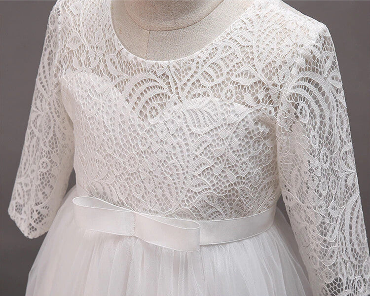 Robe Cérémonie Fille Blanche
