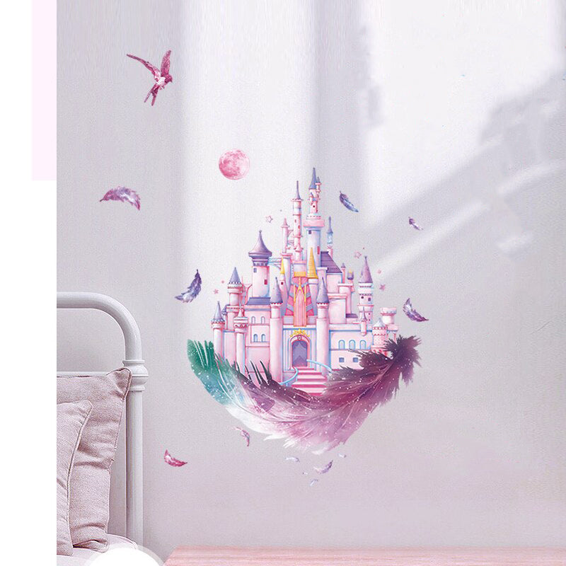 Autocollant chateau disney