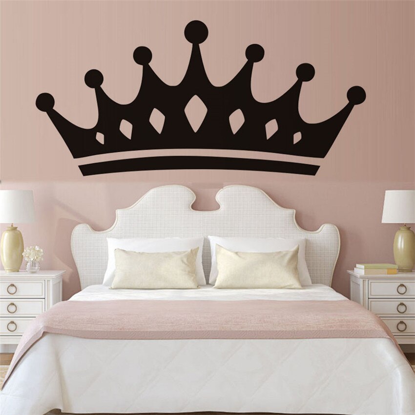 Autocollant couronne princesse