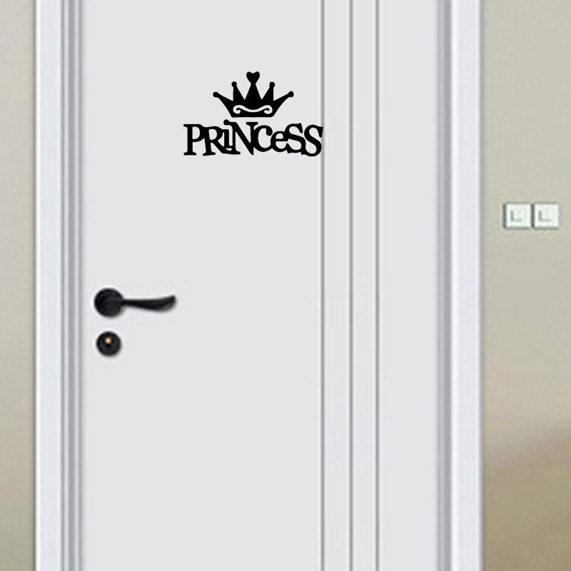 Autocollant porte princesse