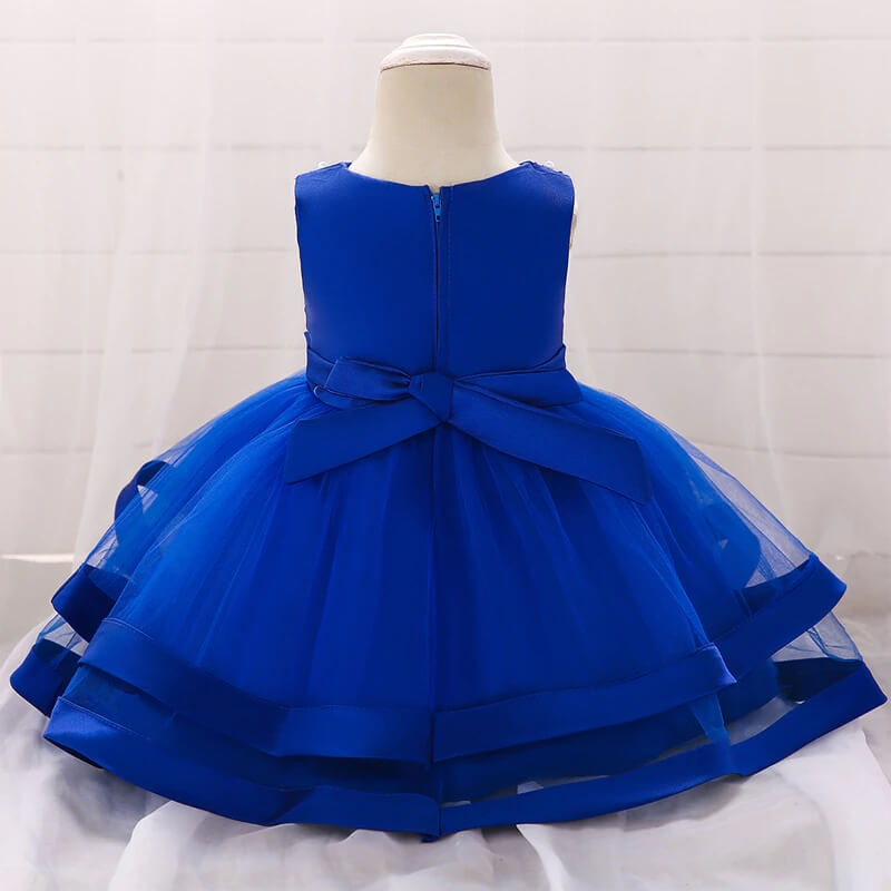 Robe Cérémonie Bébé Bleu Marine