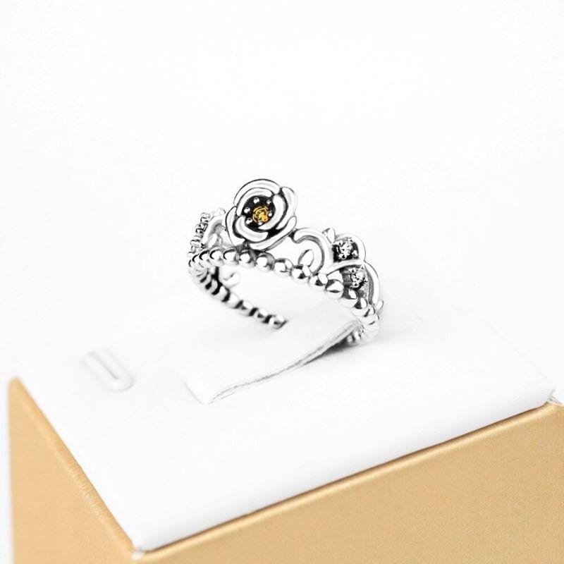 Bague couple belle et bete