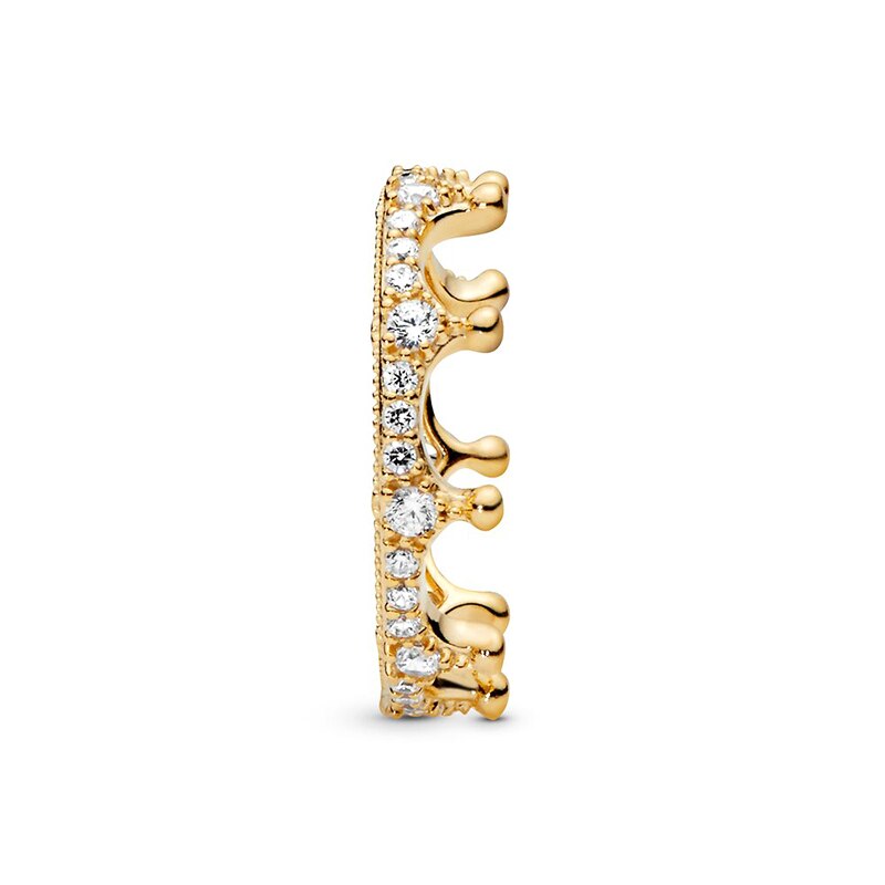 Bague couronne or