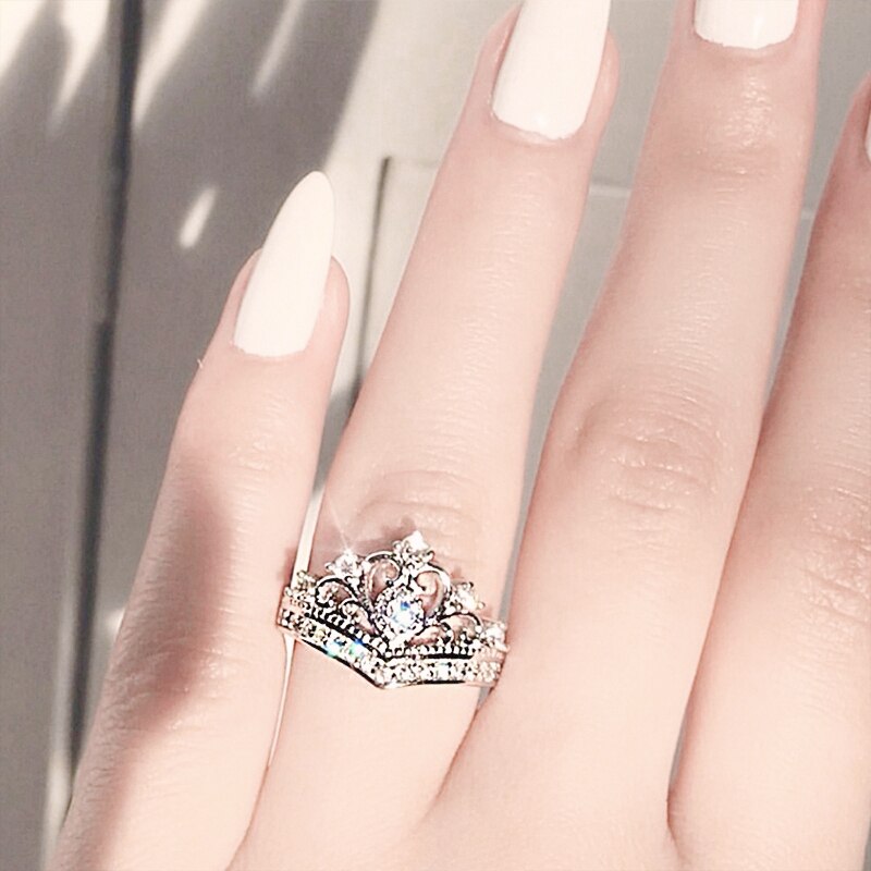 Bague diademe femme