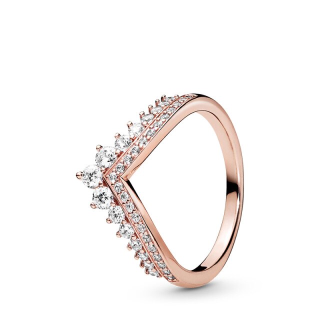 Bague forme princesse