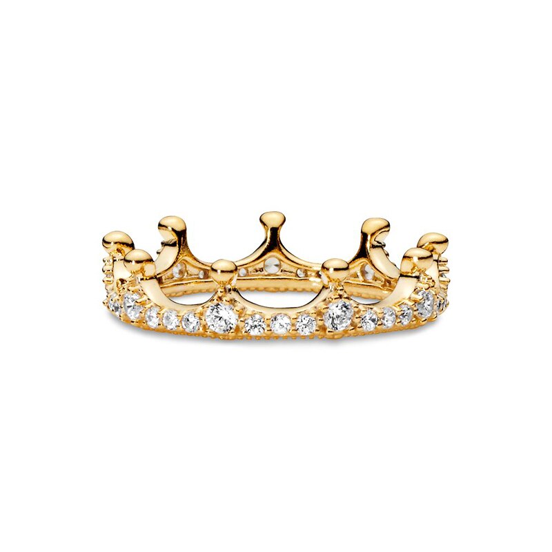 Bague princesse or