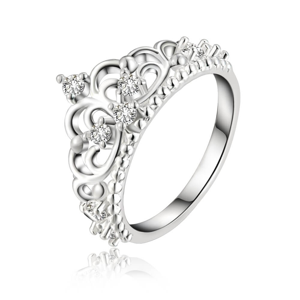Bague style couronne