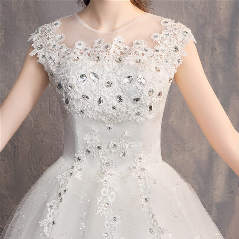 Bustier strass robe mariee