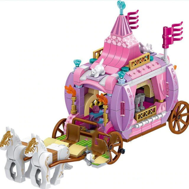 Carrosse princesse rose