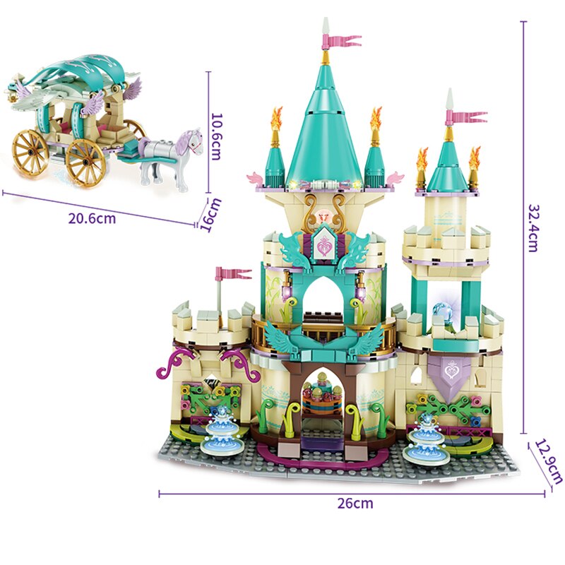 Chateau princesse petite fille