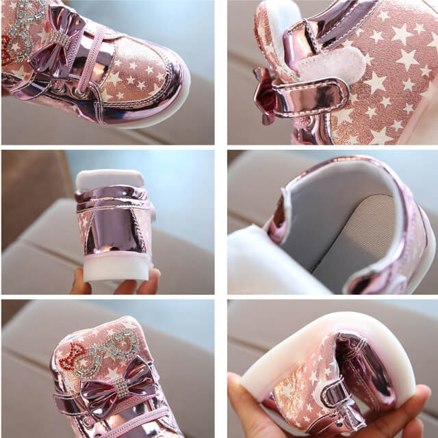 Chaussure fille lumiere