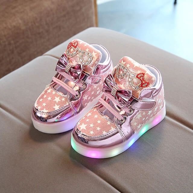 Chaussure princesse lumiere