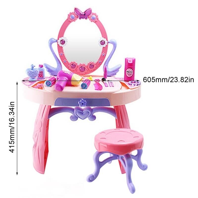 Coiffeuse princesse enfant