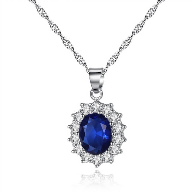 Collier princesse pendentif