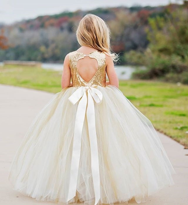 Robe Princesse Dorée